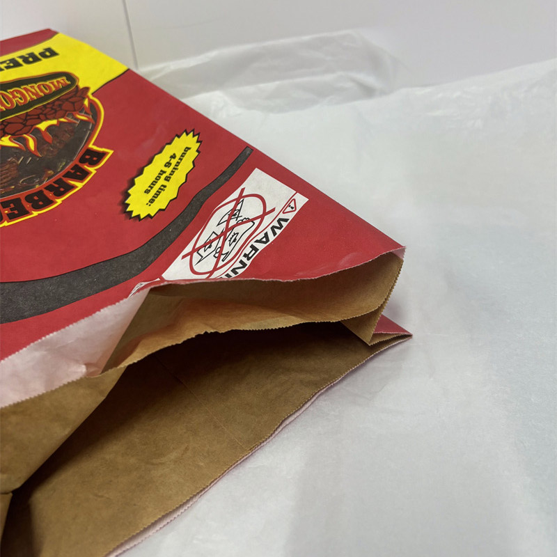 Heavy-Duty Multi-Layer Kraft Charcoal Bag