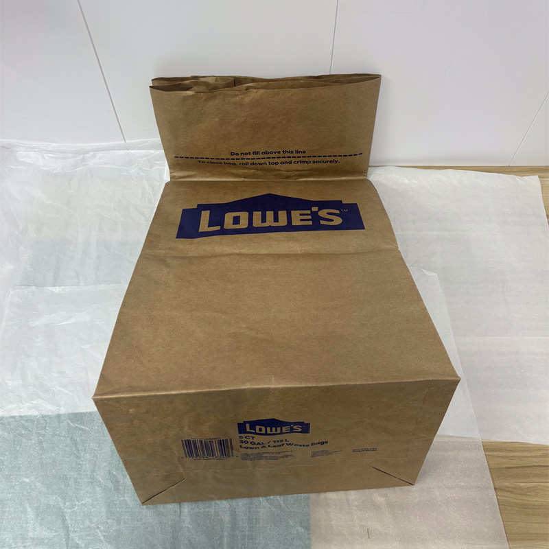 Printed Kraft Retail Paper Bag for Home and Garden Brands