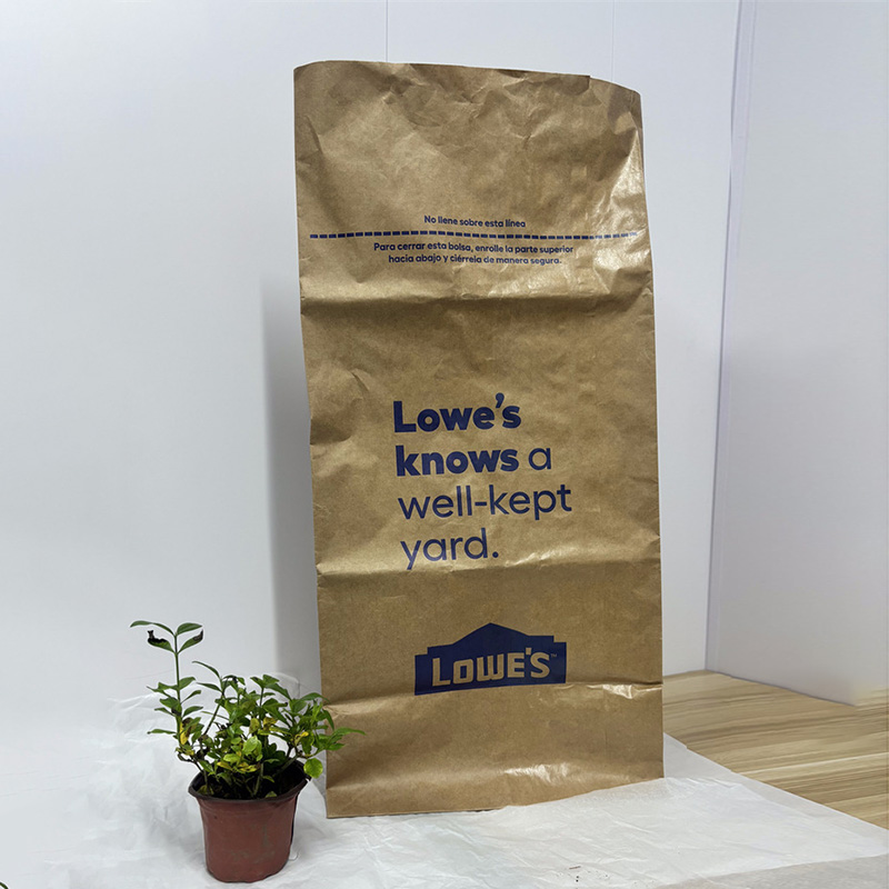 Printed Kraft Retail Paper Bag for Home and Garden Brands