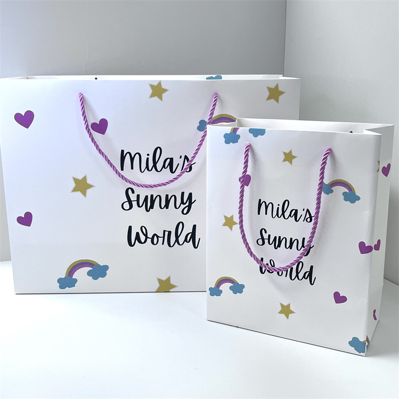 Natural Kraft Paper Bag with Twisted Paper Handles