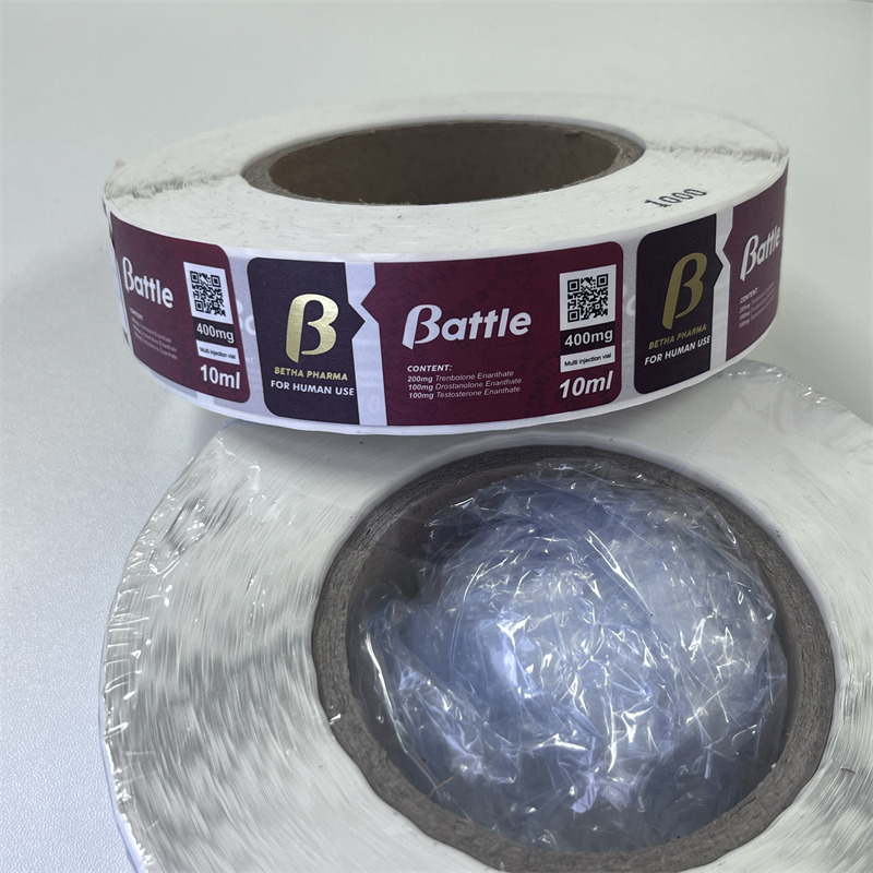 Glossy Gold Self-Adhesive Label (Matte)-Roll Pack
