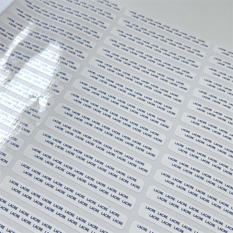 Milky white PE self-adhesive