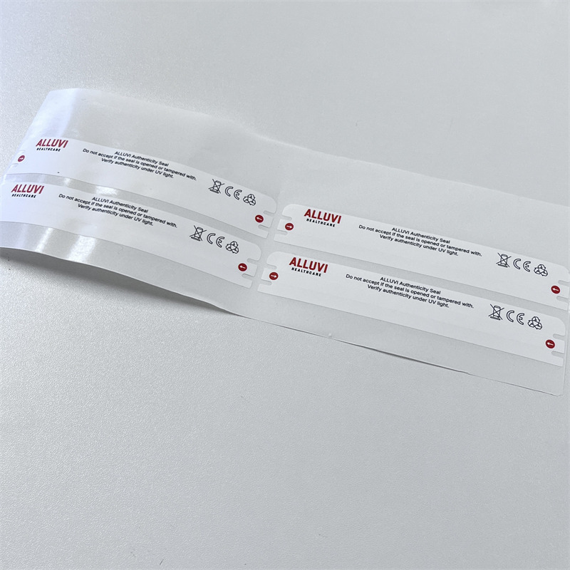 Synthetic paper self-adhesive