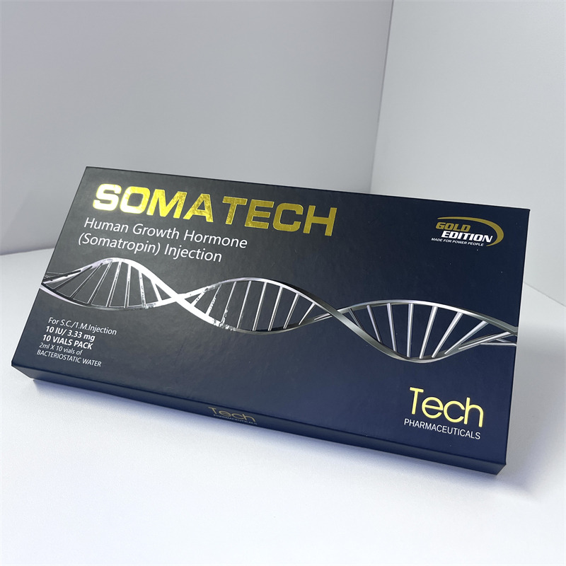 Magnetic box (gold foil stamping, UV coating, matte finish)