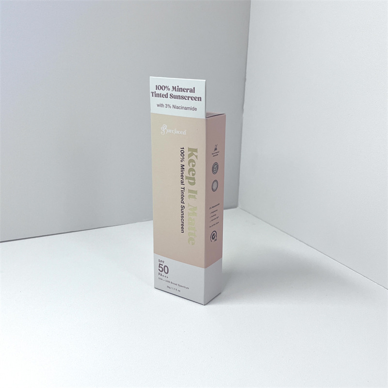 Nano Silver Card Sunscreen Box