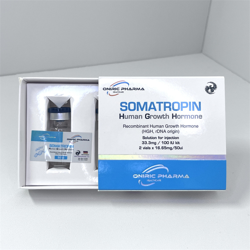 Drawer medicine box with paper tray (gloss film, hot stamping silver)