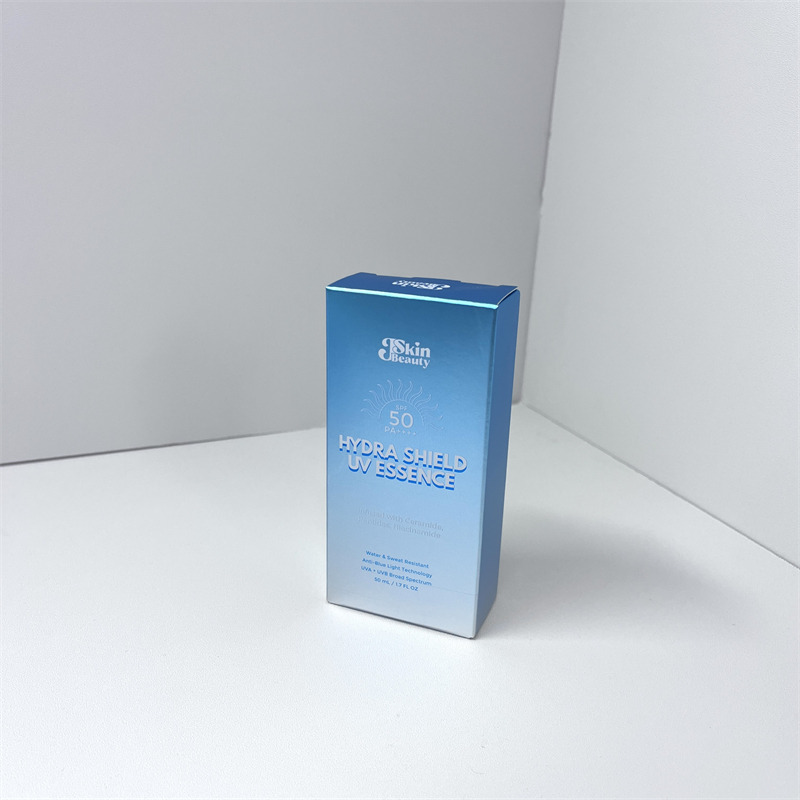 Sunscreen case (silver card, matte finish)