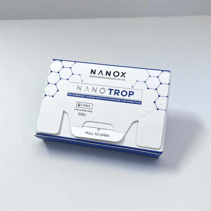 Special box design (gloss silver foil, matte finish)