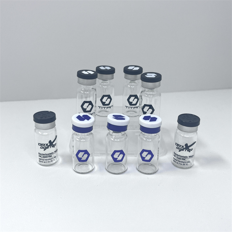 Printed vials and caps