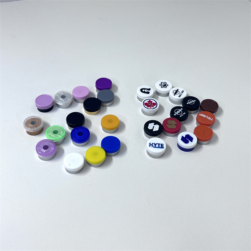 Bottle cap and rubber stopper
