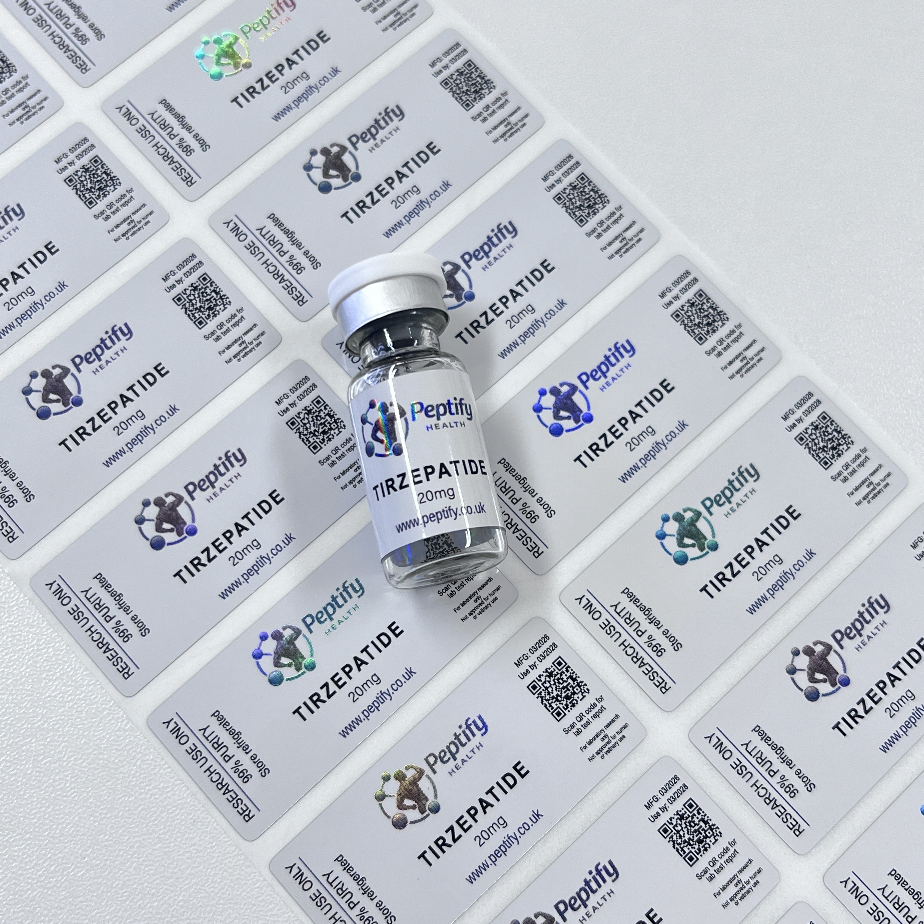 3ml vial label